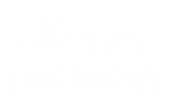 Happy Birthday Sticker