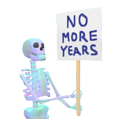 3D Impeach Sticker by jjjjjohn