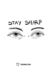 teehike eyes blinking stay sharp sharp eyes GIF