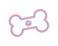 Dog Hund Sticker by Buddy Bandana