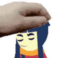 dishbug petpet wandersong audrey redheart GIF