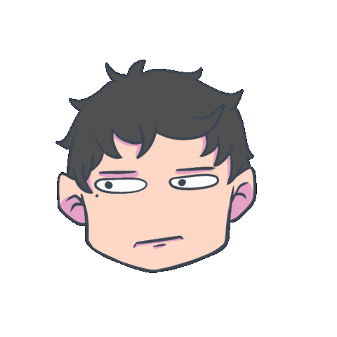 Head Confuse Sticker