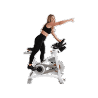 Yesyoucan Spinbike Sticker by SocialCycleSpinStudio
