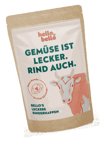 Dog Pet Sticker by HelloBello Frischfutter