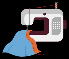Sew Work In Progress GIF by Pattydoo