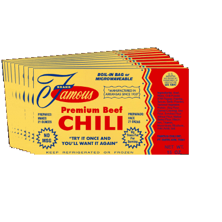 FamousChiliCo giphygifmaker texas meat famous Sticker