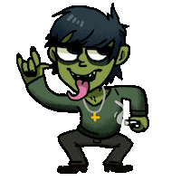 dance save us Sticker by JenChibi