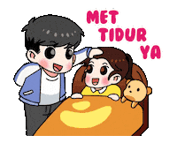 good night animation Sticker