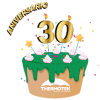 Party Birthday Sticker by Grupo Thermotek