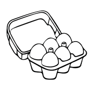 DeerRunFarmMD drf colorful eggs chicken egg chicken eggs Sticker