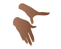 Beducated hand hands massage touch Sticker