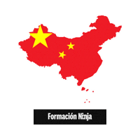 China Flag Sticker by Formación Ninja
