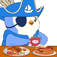 Happy Good Morning Sticker by Pudgy Penguins