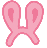Easter Ears Sticker