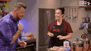 Happy Lets Go GIF by My Kitchen Rules