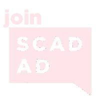 ad school scad Sticker