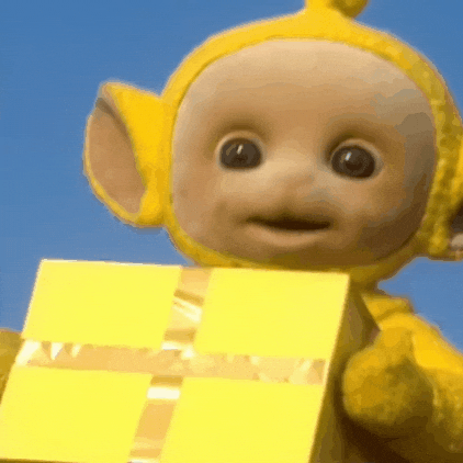 Merry Christmas Gift GIF by Teletubbies
