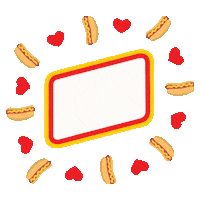 True Love Hearts Sticker by Oscar Mayer