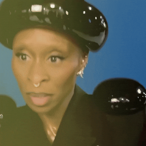 Cynthia Erivo Stop GIF