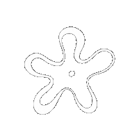 Orartist white flower flowers fleur Sticker