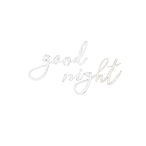 Good Night Sticker by Nadine Meier