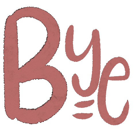 Bye Sticker