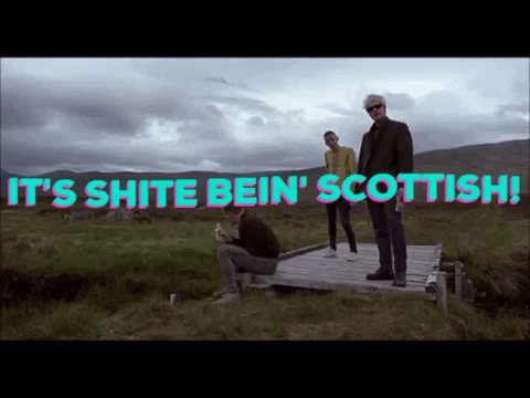 JDIvory giphygifmaker scottish shite GIF