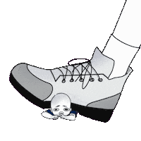 Silent Scream Ib Sticker by ironbrij