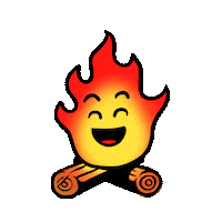 Camping Camp Fire Sticker by Jugendleiter-Blog