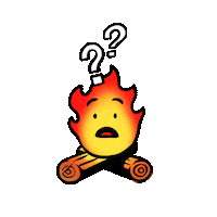 Camp Fire What Sticker by Jugendleiter-Blog