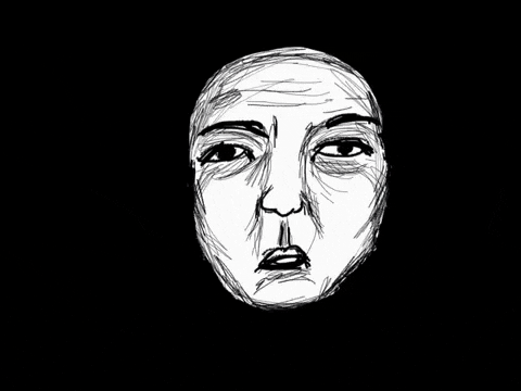 Sad Cry GIF by Barbara Pozzi