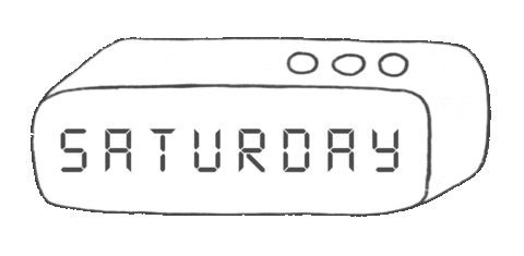 Blinking Alarm Clock Sticker by The Influence Agency