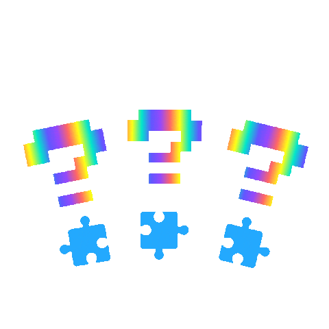 Puzzle Guess Sticker