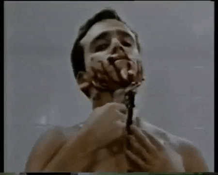 justinmbest giphygifmaker shave scorsese big shave GIF