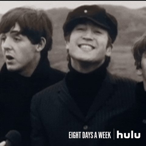 happy the beatles GIF by HULU