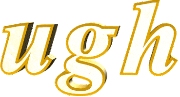 gold ugh Sticker by AnimatedText