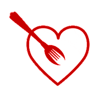 Gastroloveratwork love heart food amor Sticker