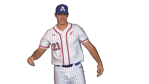 Andrew Miller Uta Sticker by UT Arlington Baseball