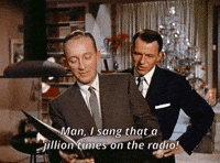 frank sinatra christmas GIF