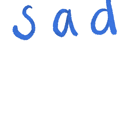 Sad 슬퍼 Sticker