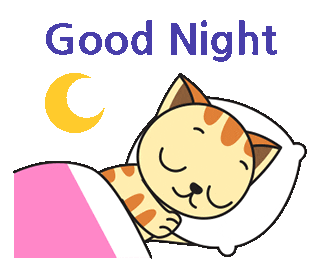 Tired Good Night Sticker by JPedicini