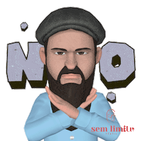 Nao Sticker by Sem Limite Têxtil