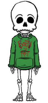 Skull Adventure Game Sticker by CINIC Games