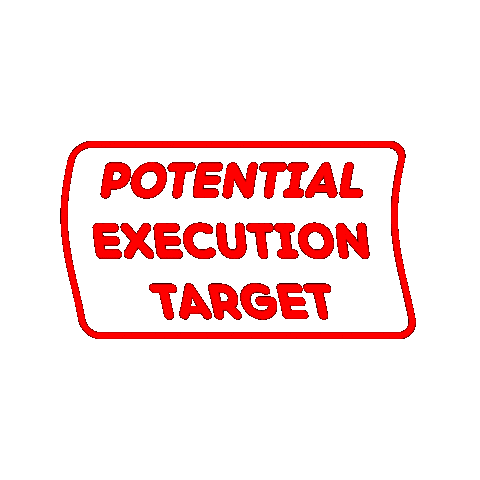 Target Execution Sticker by Billdu