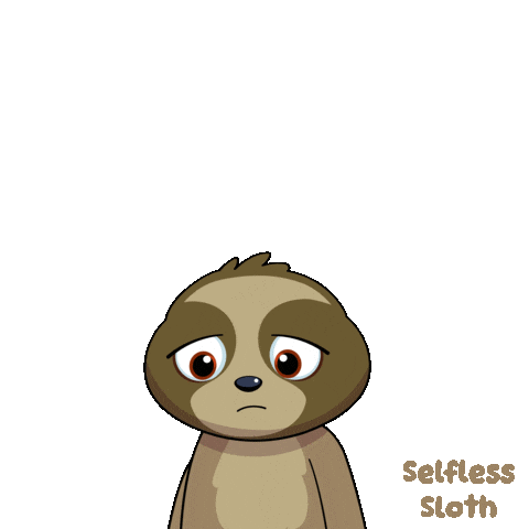 Sloth Mic Drop Sticker by VeeFriends