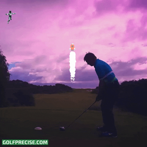 GolfPrecise57SwingTrainer giphygifmaker giphyattribution golf clinton balgera GIF