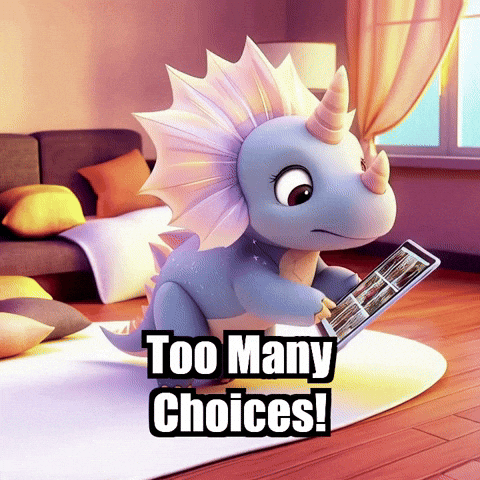 Decisions Streaming GIF by Divineasaur