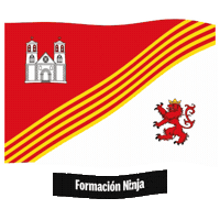 Flag Spain Sticker by Formación Ninja