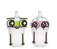 goodtobehome baby bottle good to be home comotomo goodtobehome Sticker