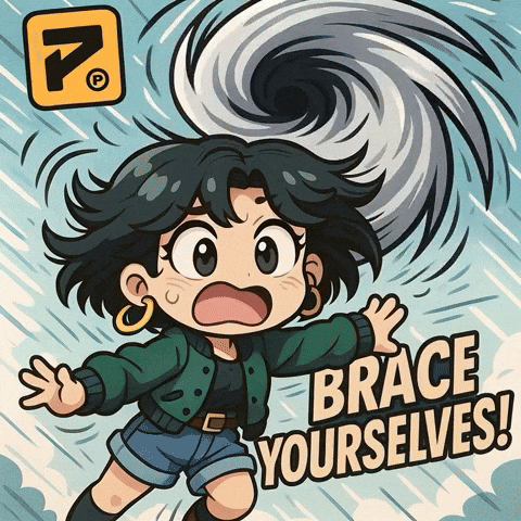 Brace Yourself Storm Warning GIF by Persona